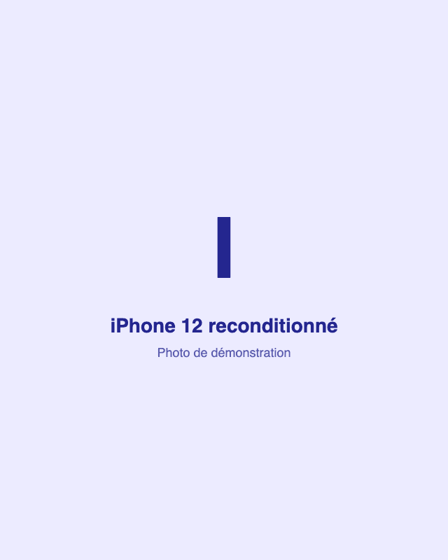 iPhone 12 reconditionné
