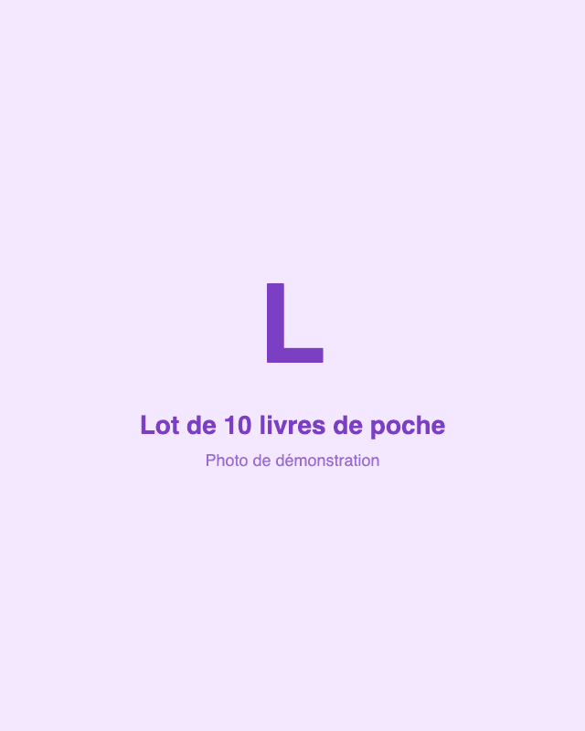 Lot de 10 livres de poche — photo 1